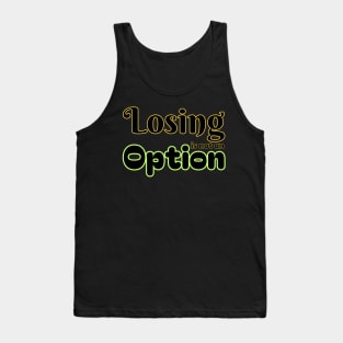 Uncompromising Spirit: Losing is not an option. The Power of Belief Tank Top